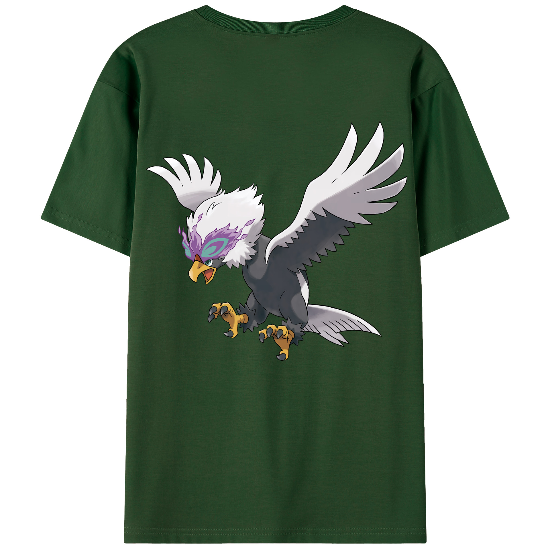（画像用） ポケットモンスター Pokémon 綿100％半袖Tシャツ（背面プリント）